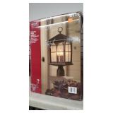 Exterior Post Lantern: 18.1" x 9"