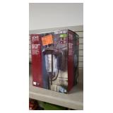 Motion Sensing Exterior LED Wall Light: 15.63" x