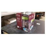 Small Exterior Wall Mount LED Lantern: 6" x 4.4"