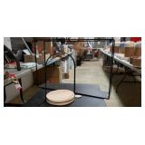 Decorative Wall Shelf and Tiered Tray