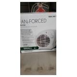 Fan-forced  heater