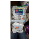 2 pkgs  ankle sock boys sz 3-10
