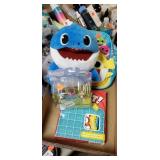 Flat of baby shark, bluey, pop-it