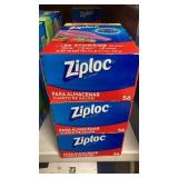 3pk Quart Ziploc