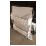 White Wooden Shelves