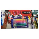 Pack of Sharpies and Pilot Pens