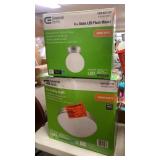 Opened 2 ceiling lights