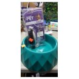 Pet dish & micro pet trimmer