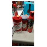 Lot of old spice deodorant