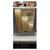 Target vanilla LED Pillar set