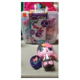 My little pony necklace activity & pop pop hair