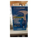 Handheld fabric steamer