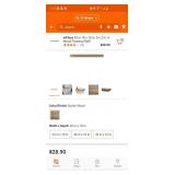 inPlace 42 in. W x 10 in. D x 2 in. H Rustic Wood