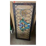 Stained Glass Window (some cracks-see pics) -