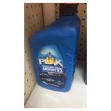 2 - 1 qt bottles PEAK motor oil 10W-30