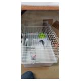 Hamster/gerbil/ little a imal cage with food dish