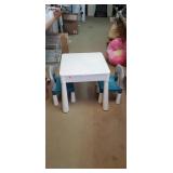 Kids activity table and chairs