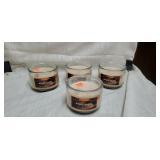 Lot of 4 Maple Sugar candles