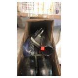 Swing back Trailer Jack. Dual wheels.  Used.