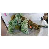 Lot of artificial flowers
