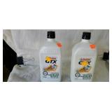 2 bottles Castrol GTX oil