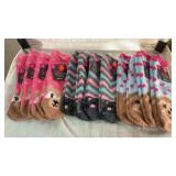 12 pairs of socks Ladies 4-11