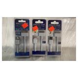 3 charging cables - iPhone, iPod & iPad