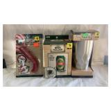 Cap Shooter, Beer Holder & Steel Travel Tumbler