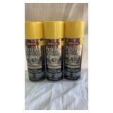 3 Yellow (Cap Indicates Color) Spray Enamel