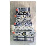 4 Decorative Storage Boxes