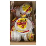 Box of compartment plates