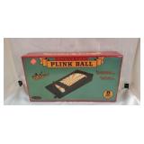 Tabletop plink ball game