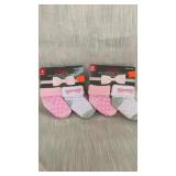 2 4pk 0-12 months socks & headbands