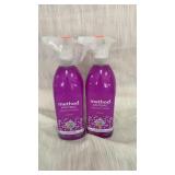 2 28fl. oz. method Antibac all-purpose cleaner