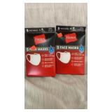 2 5pk face masks reusable