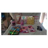 Lot of girls jewelry and, rings, toys.  Etc