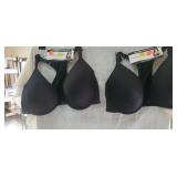 2- 40D & 40DD microfiber Racerback bras