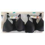 2- 40C microfiber Racerback bras