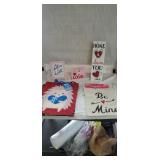 Valentines lot decor and bags