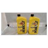 2 pennzoil  5w-20 oil