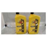 2 pennzoil  5w-20 oil