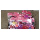 Flat of glitter foam letters & stickers