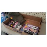 Flat of Misc Items: Hanes Shirt, Beauty Supplies,