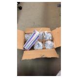 6 Pack of Hard Plastic Cups with Lids and Straws