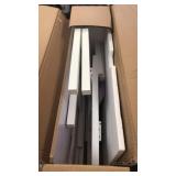 Kids table white.  Needs assembled.