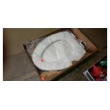 Wooden Toilet Seat: Some Damage (See Pictures)