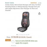 Snailax Back Massager