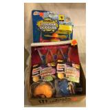 Box Lot of Spinners, Stretch Balls, and Bubbles