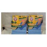 2 packages microfiber cleaning pads