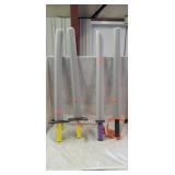 Lot of 4 foam swords